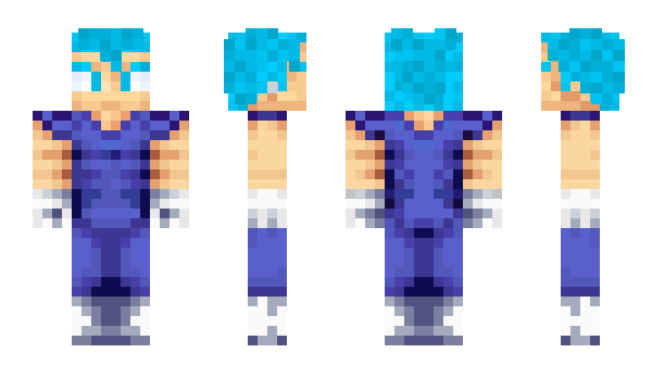 Minecraft skin VegetaSon