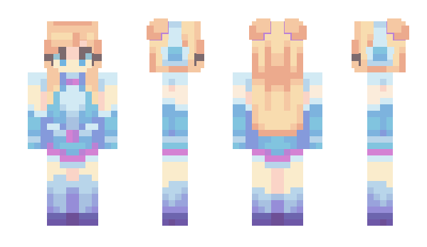 Minecraft skin goldenflower__