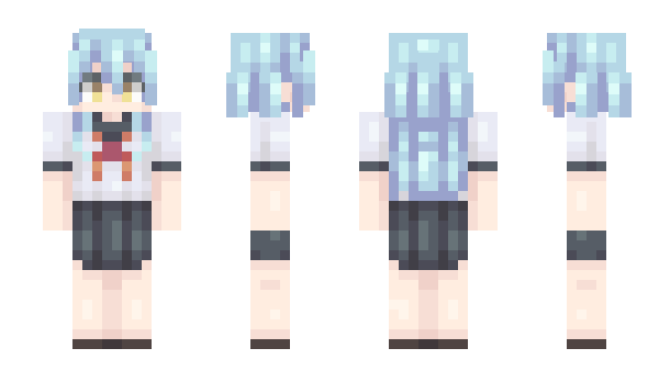 Minecraft skin Pokuo