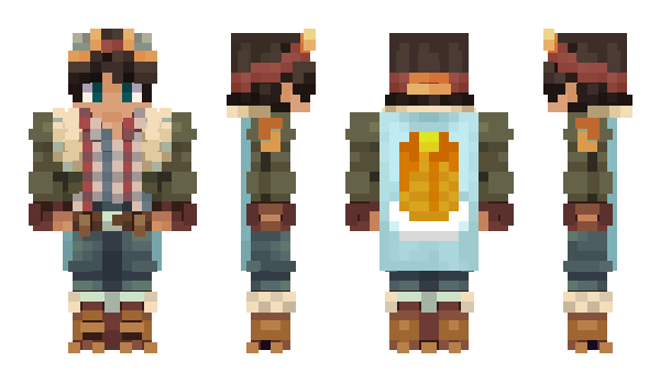 Minecraft скин по нику Nimef