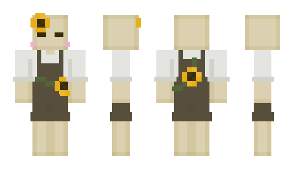 Minecraft skin GreenEB