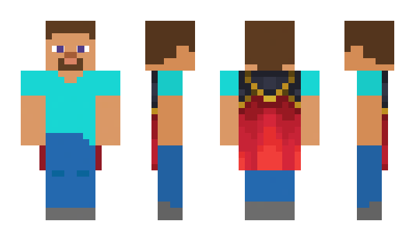 Minecraft skin DevilWithATie