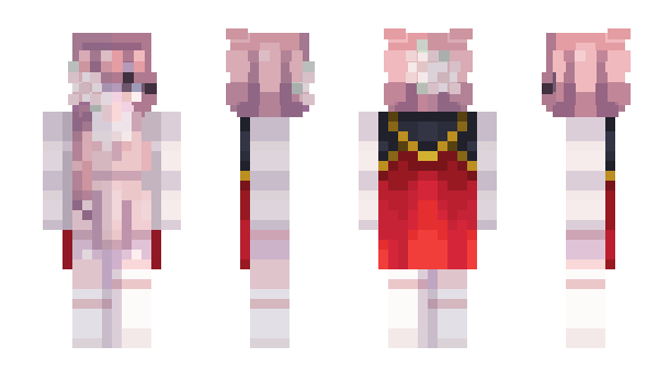 Minecraft skin PandaElsa