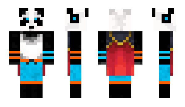 Minecraft skin Draken