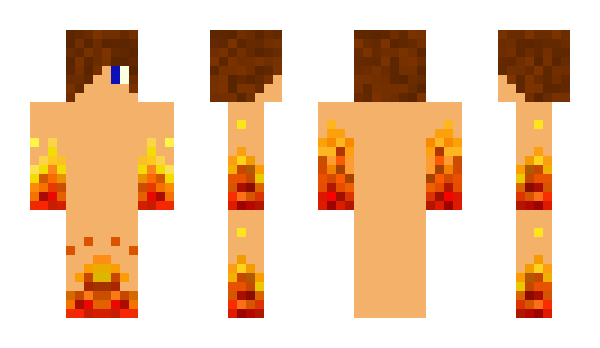 Minecraft skin mine_diamond