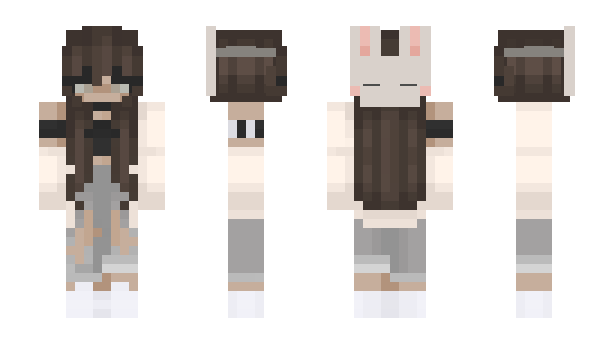 Minecraft skin whabbit