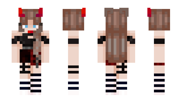 Minecraft skin Luclu