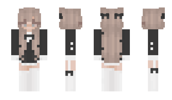 Minecraft skin MewDewTV