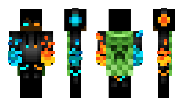 Minecraft skin d10m0ndz333