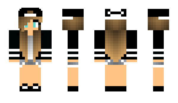 Minecraft skin Janire2000