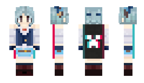 Minecraft skin vSpyce