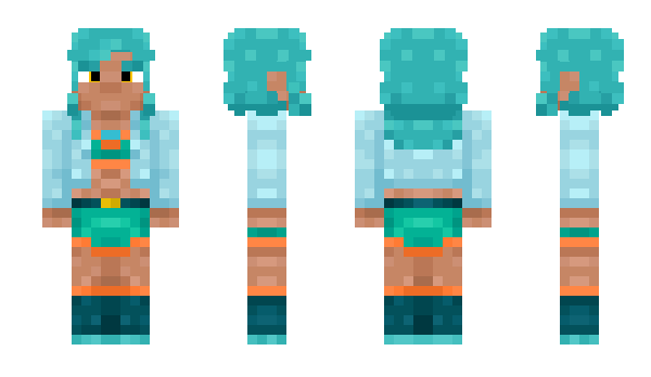 Minecraft skin Dawns_Comet