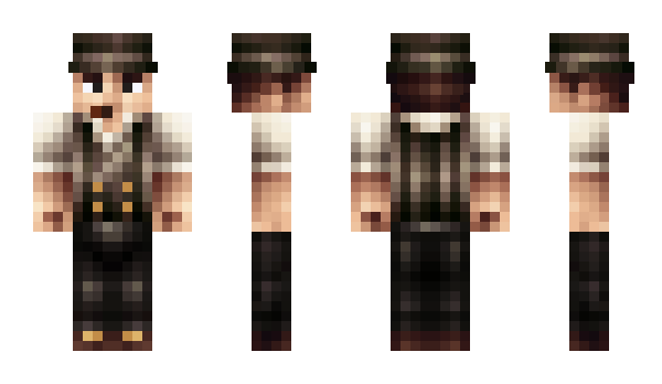 Minecraft skin Chicago_Outfit
