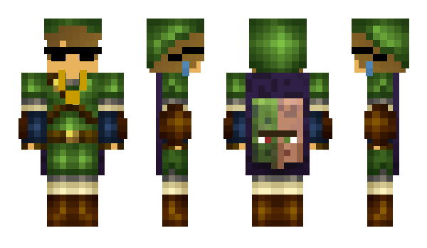 Minecraft skin NotKix