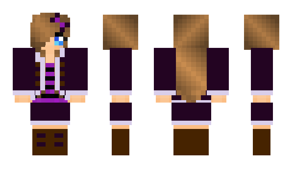 Minecraft skin Nymphadora