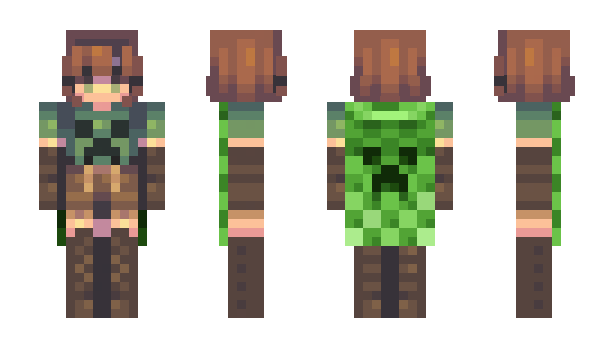 Minecraft skin PennieBee22