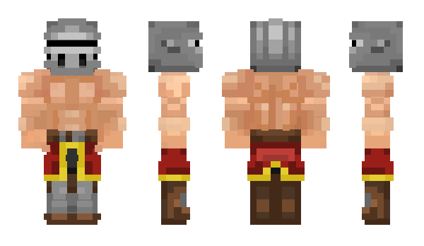 Minecraft skin SERFO