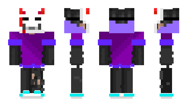 Minecraft skin D4rkPlayerTV