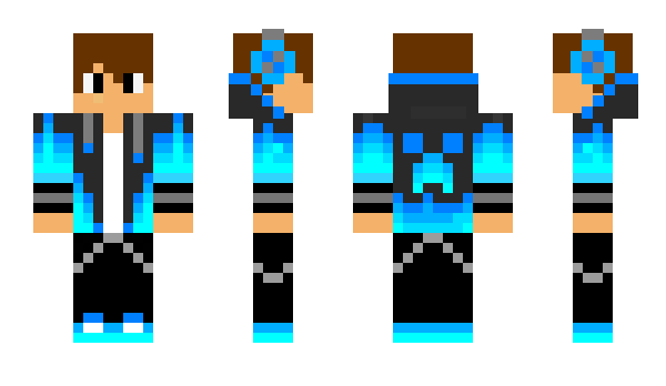 Minecraft skin Plixi