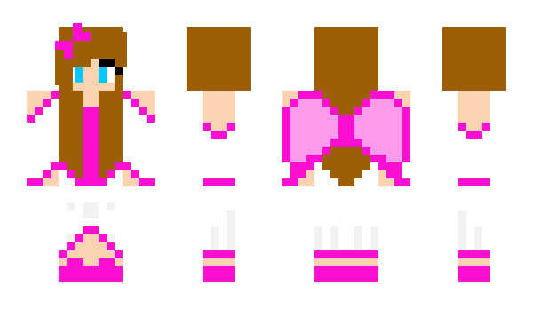 Minecraft скин по нику PinkTree