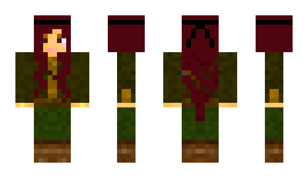 Minecraft skin SaxonHeart