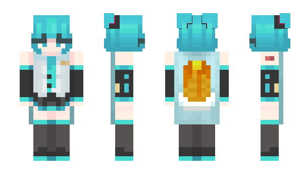 Minecraft скин по нику Fieeend
