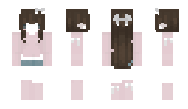 Minecraft skin MrsLiny