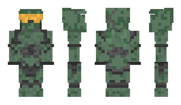 Minecraft skin Goldenkit