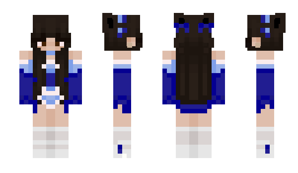 Minecraft skin B1ue_Berry