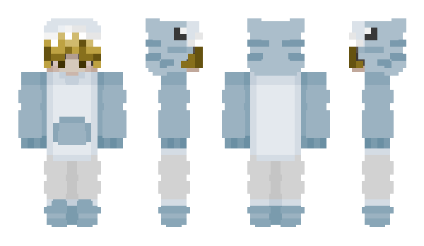 Minecraft skin Dinoco_Blue_