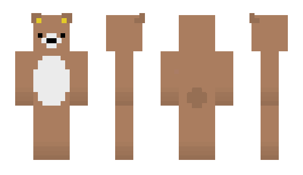 Minecraft skin ToastKuma