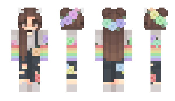 Minecraft скин по нику FollowGirl