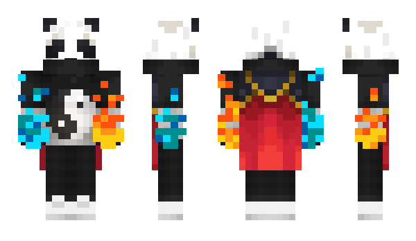 Minecraft skin YinYann