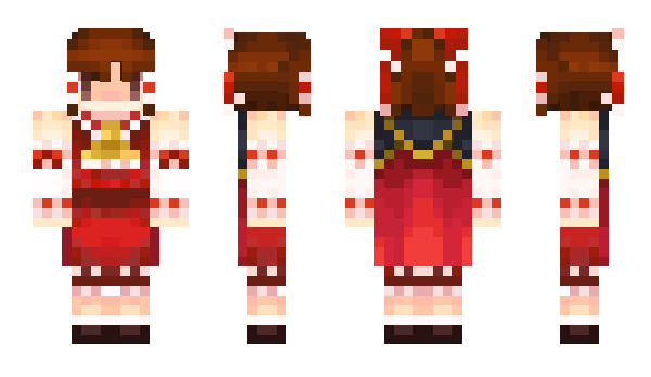 Minecraft skin Naibu