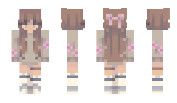 Minecraft skin floralteaa