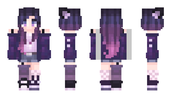 Minecraft skin Shiraish