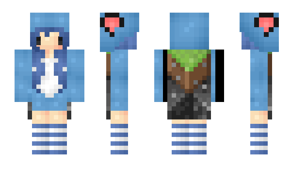 Minecraft skin Lunarix