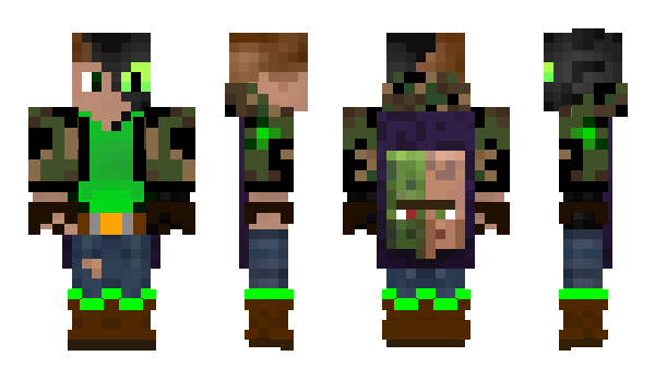 Minecraft skin DragonMastR