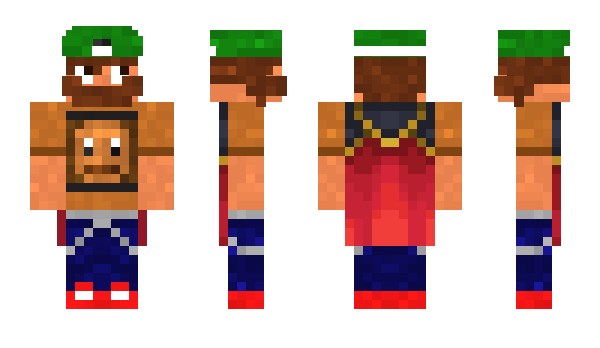 Minecraft скин по нику AndrijaGames
