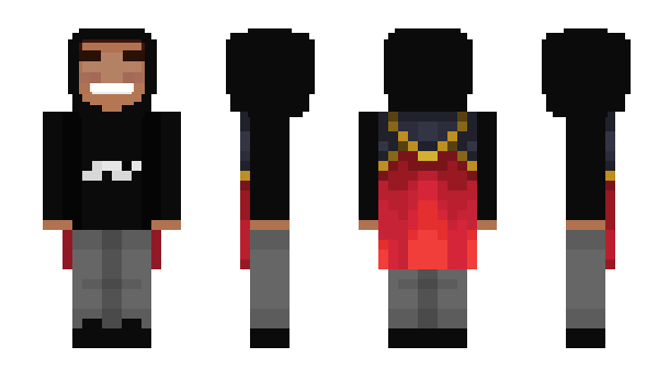 Minecraft skin Moretz666