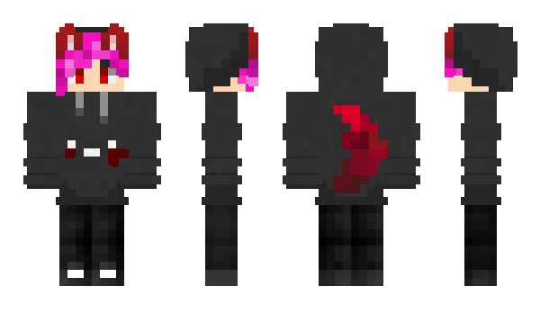 Minecraft skin HALBSCHATTTEN