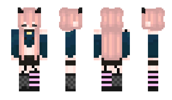 Minecraft скин по нику lesbiancat