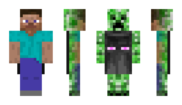 Minecraft skin kxmw