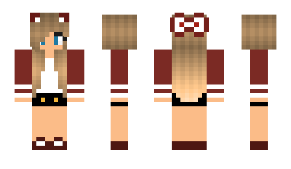 Minecraft skin superlady