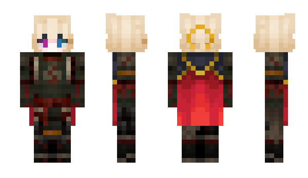Minecraft скін по ніку Hanime_Queen