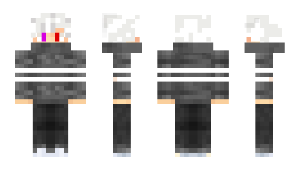 Minecraft skin xiHunterxSa