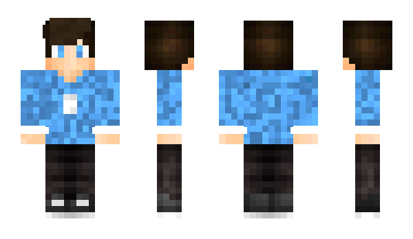 Minecraft skin BlueBandana