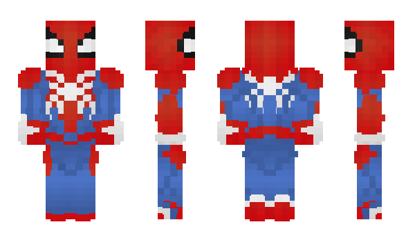 Minecraft skin spider_man321