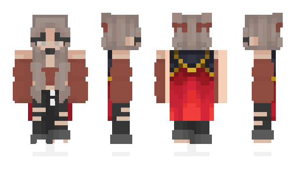 Minecraft skin Vorxela