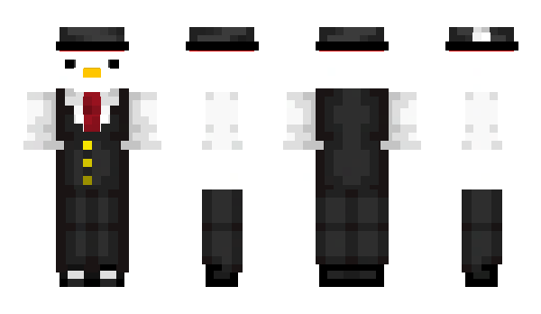 Minecraft skin PsychicWorms